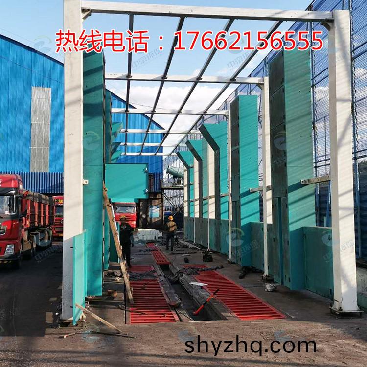 龍門式風榦型工(gong)程洗車機